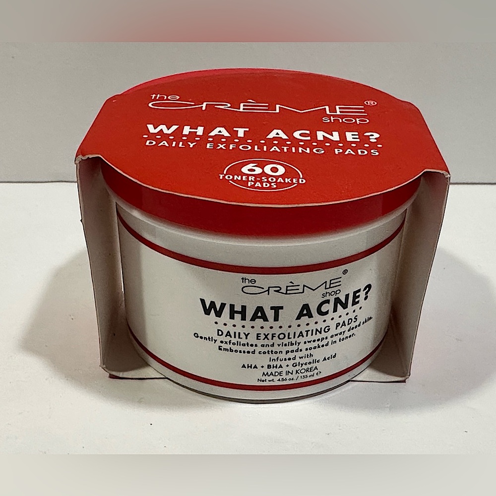 The Crème Shop What Acne? Daily Exfoliating Pads - 4.56 oz.